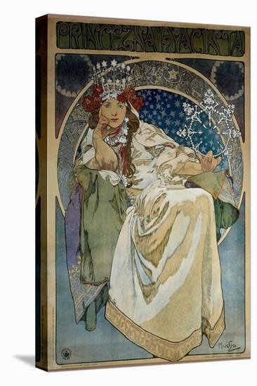 Poster by Alphonse Mucha (1860-1939) for the Creation of the Ballet “Princess Hyacinthe”” by Oskar-Alphonse Marie Mucha-Premier Image Canvas