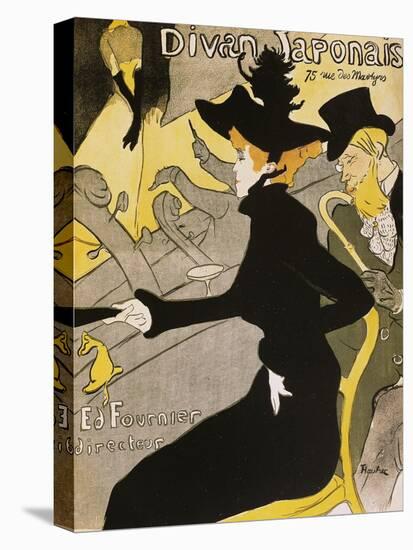 Poster for Divan Japonais-Henri de Toulouse-Lautrec-Premier Image Canvas