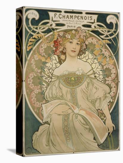 Poster for F. Champenois, 1897-Alphonse Mucha-Premier Image Canvas