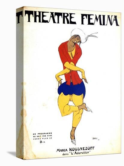 Poster for Igor Stravinsky's Ballet 'The Rite of Spring, 1911-Leon Bakst-Premier Image Canvas