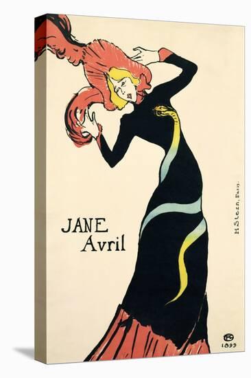 Poster for Jane Avril, 1899-Henri de Toulouse-Lautrec-Premier Image Canvas