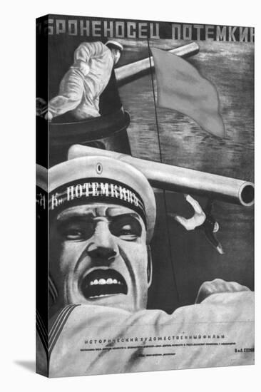 Poster for Sergey Eisenstein's Film, "Battleship Potemkin"-null-Premier Image Canvas