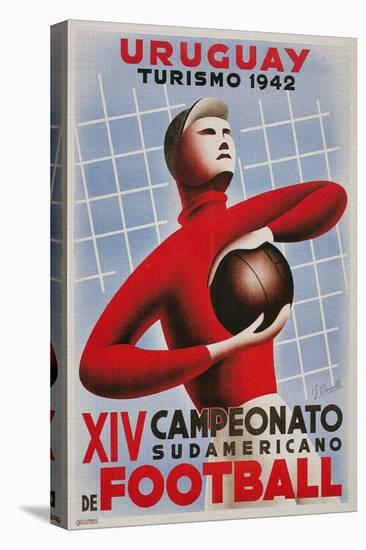 Poster for South American Soccer Tournament-null-Premier Image Canvas