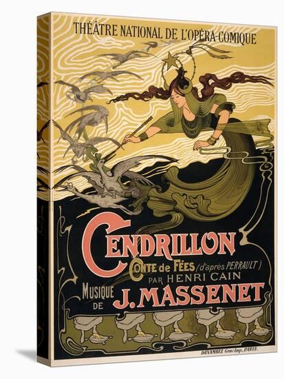 Poster for the Opera Cendrillon by Jules Massenet, 1899 (Poster)-Emile Bertrand-Premier Image Canvas
