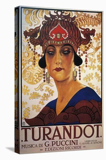 Poster for Turandot, Opera-Giacomo Puccini-Premier Image Canvas