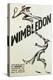 Poster for Wimbledon Tennis-null-Stretched Canvas