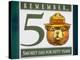 Poster of Smokey the Bear with Caption Reading Remember - 50 - Smokey Has for Fifty Years-null-Premier Image Canvas