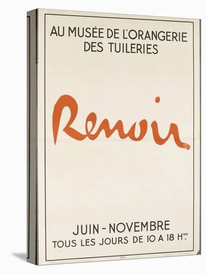 Poster: Renoir Musée De L'Orangerie in the Tuileries-null-Premier Image Canvas