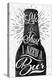 Poster Vintage Beer-anna42f-Stretched Canvas