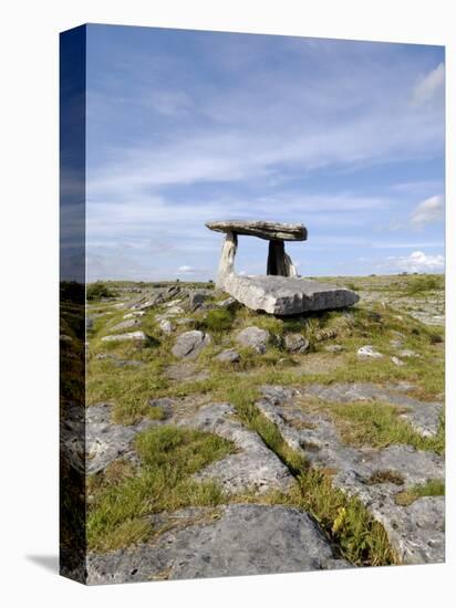 Poulnabrone Dolmen Portal Megalithic Tomb, the Burren, County Clare, Munster, Republic of Ireland-Gary Cook-Premier Image Canvas