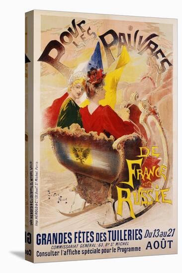 Pour Les Pauvres Charity Festival Poster-Gaston Noury-Premier Image Canvas