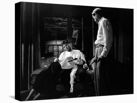 Pour Toi j'ai Tue CRISS CROSS by RobertSiodmak with Yvonne De Carlo, Burt Lancaster and Dan Duryea,-null-Stretched Canvas