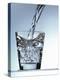 Pouring Water into a Glass-Bodo A^ Schieren-Premier Image Canvas