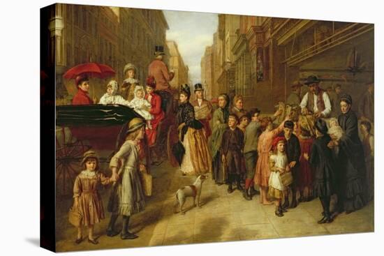 Poverty and Wealth, 1888-William Powell Frith-Premier Image Canvas