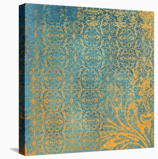 Powder Blue Lace III-Rachel Travis-Stretched Canvas