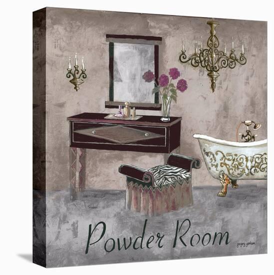 Powder Room-Gregory Gorham-Stretched Canvas