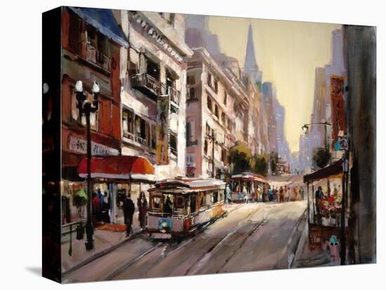 Powell Mason Line-Brent Heighton-Stretched Canvas