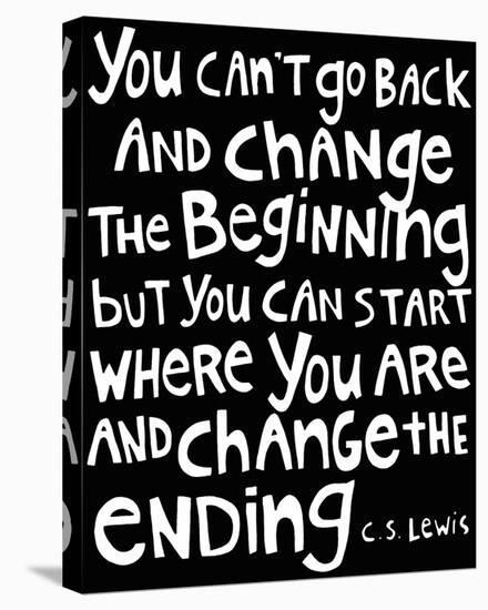 Power Poster - Change-Lottie Fontaine-Stretched Canvas