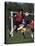 Powerful Leaping Soccer Player-null-Premier Image Canvas