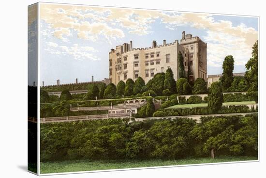 Powis Castle, Powys, Wales, Home of the Earl of Powys, C1880-Benjamin Fawcett-Premier Image Canvas