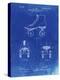 PP1019-Faded Blueprint Roller Skate 1899 Patent Poster-Cole Borders-Premier Image Canvas