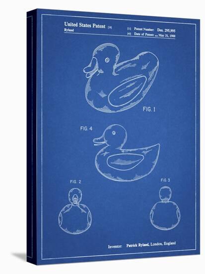 PP1021-Blueprint Rubber Ducky Patent Poster-Cole Borders-Premier Image Canvas