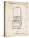 PP1043-Vintage Parchment Slot Machine Patent Poster-Cole Borders-Premier Image Canvas