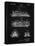 PP1052-Vintage Black Stapler Patent Poster-Cole Borders-Premier Image Canvas