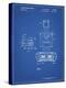 PP1072-Blueprint Super Nintendo Console Remote and Cartridge Patent Poster-Cole Borders-Premier Image Canvas