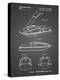 PP1076-Black Grid Suzuki Jet Ski Patent Poster-Cole Borders-Premier Image Canvas