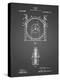 PP1097-Black Grid Tesla Turbine Patent Poster-Cole Borders-Premier Image Canvas