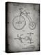 PP1114-Faded Grey Tricycle Patent Poster-Cole Borders-Premier Image Canvas