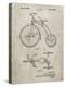 PP1114-Sandstone Tricycle Patent Poster-Cole Borders-Premier Image Canvas