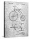 PP1114-Slate Tricycle Patent Poster-Cole Borders-Premier Image Canvas
