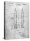 PP1129-Slate Von Braun Rocket Missile Patent Poster-Cole Borders-Premier Image Canvas