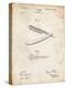 PP1178-Vintage Parchment Straight Razor Patent Poster-Cole Borders-Premier Image Canvas