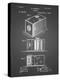PP126- Black Grid Eastman Kodak Camera Patent Poster-Cole Borders-Premier Image Canvas