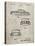 PP134- Sandstone Buick Super 1949 Car Patent Poster-Cole Borders-Premier Image Canvas