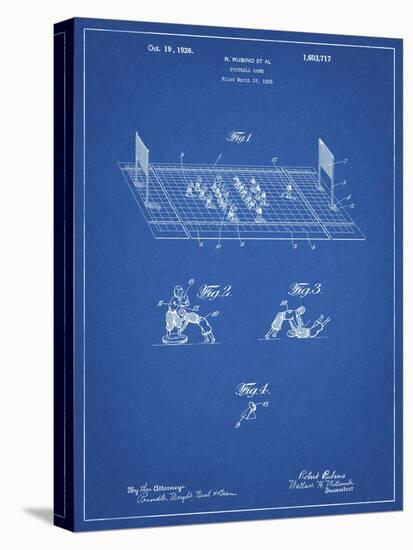 PP142- Blueprint Football Board Game Patent Poster-Cole Borders-Premier Image Canvas