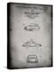 PP144- Faded Grey 1964 Porsche 911  Patent Poster-Cole Borders-Premier Image Canvas