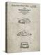 PP144- Sandstone 1964 Porsche 911  Patent Poster-Cole Borders-Premier Image Canvas