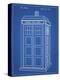 PP189- Blueprint Doctor Who Tardis Poster-Cole Borders-Premier Image Canvas