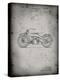 PP194- Faded Grey Harley Davidson Motorcycle 1919 Patent Poster-Cole Borders-Premier Image Canvas