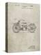 PP194- Sandstone Harley Davidson Motorcycle 1919 Patent Poster-Cole Borders-Premier Image Canvas