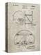 PP196- Sandstone Albach Basketball Goal Patent Poster-Cole Borders-Premier Image Canvas
