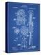 PP230-Blueprint Robert Goddard Rocket Patent Poster-Cole Borders-Premier Image Canvas