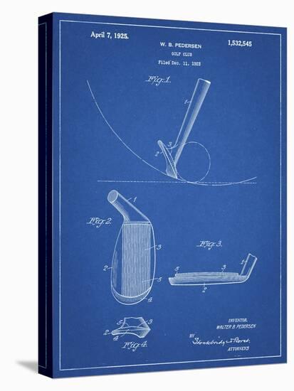 PP240-Blueprint Golf Wedge 1923 Patent Poster-Cole Borders-Premier Image Canvas