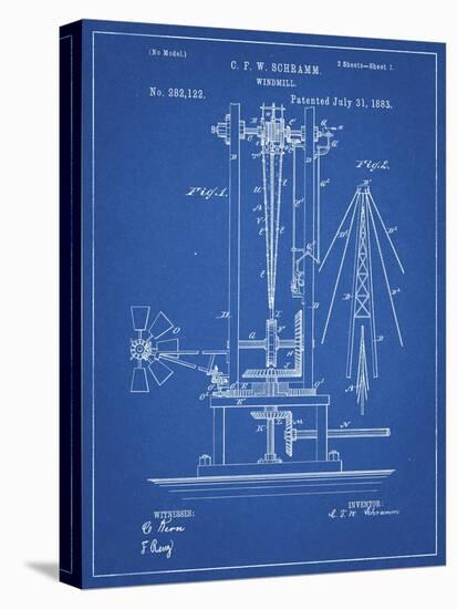 PP26 Blueprint-Borders Cole-Premier Image Canvas