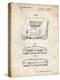 PP276-Vintage Parchment Nintendo 64 Patent Poster-Cole Borders-Premier Image Canvas