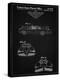 PP316-Vintage Black Batman TV Batmobile Patent Poster-Cole Borders-Premier Image Canvas